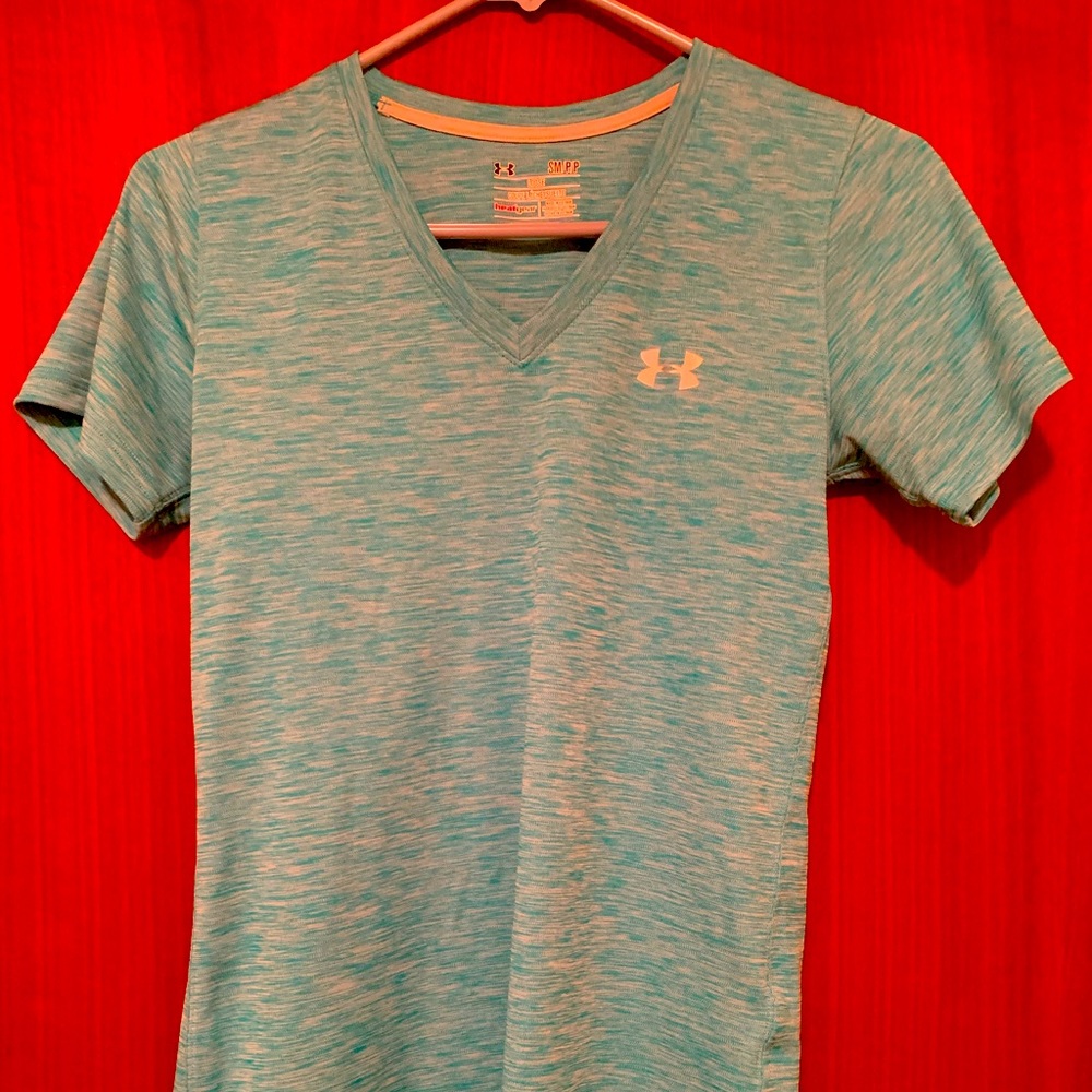 Under Armour pretty blue small shirt